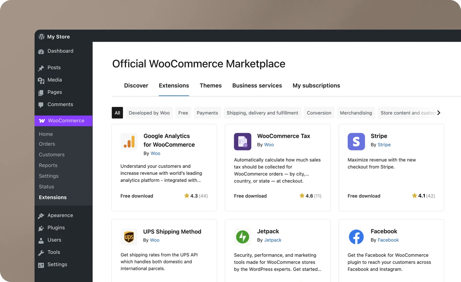 WooCommerce product experience concept